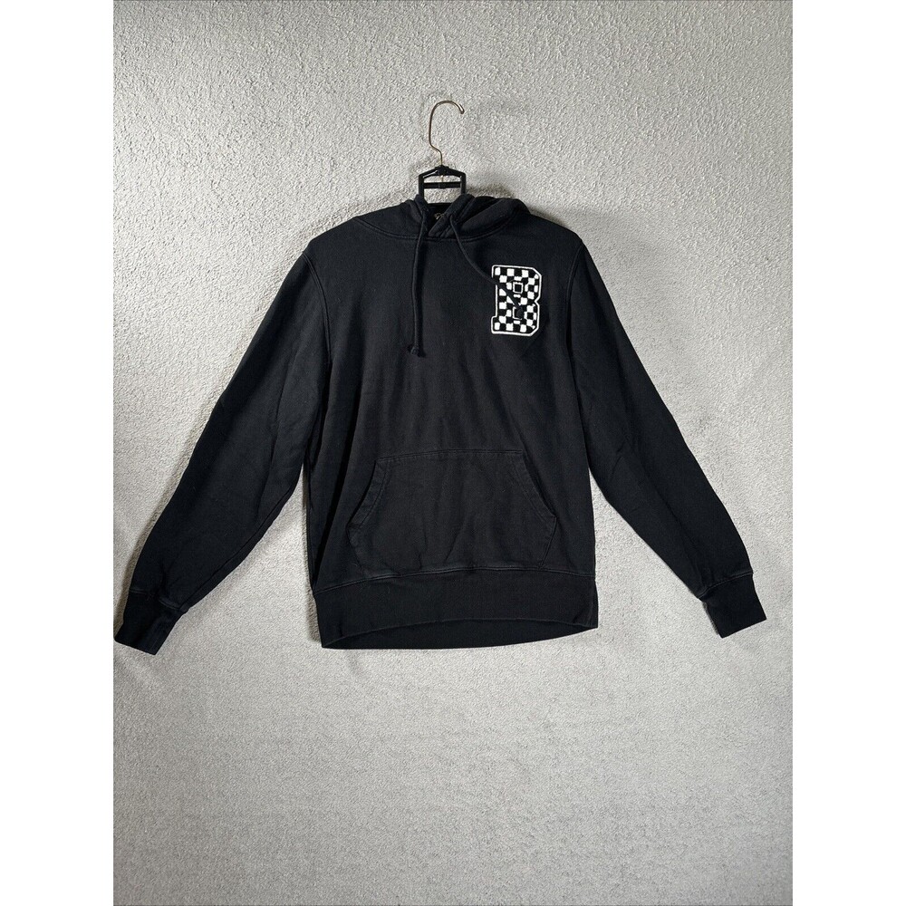 Bloomies Hoodie Size Small Black W/ Checker Monogram Bloomingdale’s Size Small